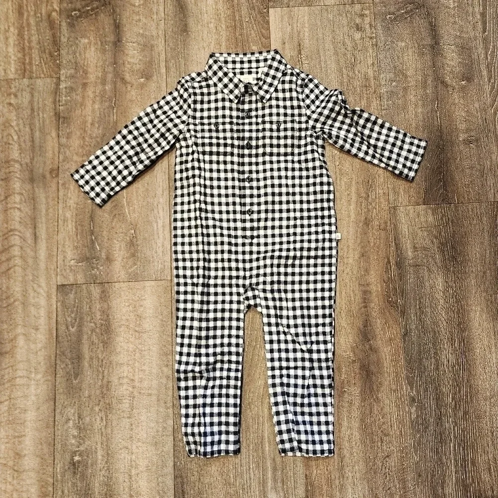 *NWT* Baby Gap Plaid Jumpsuit